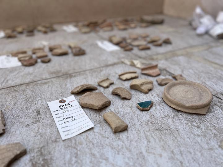 EPAS sherd yard